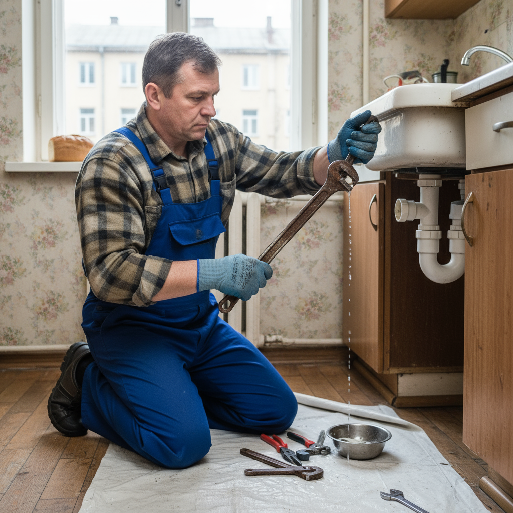 Noplūdes un cauruļu remonts Rīgā